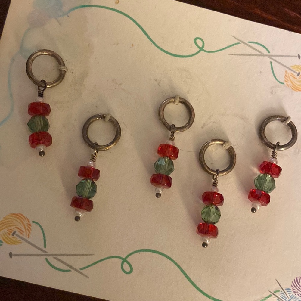 8mm stitch markers for knitting